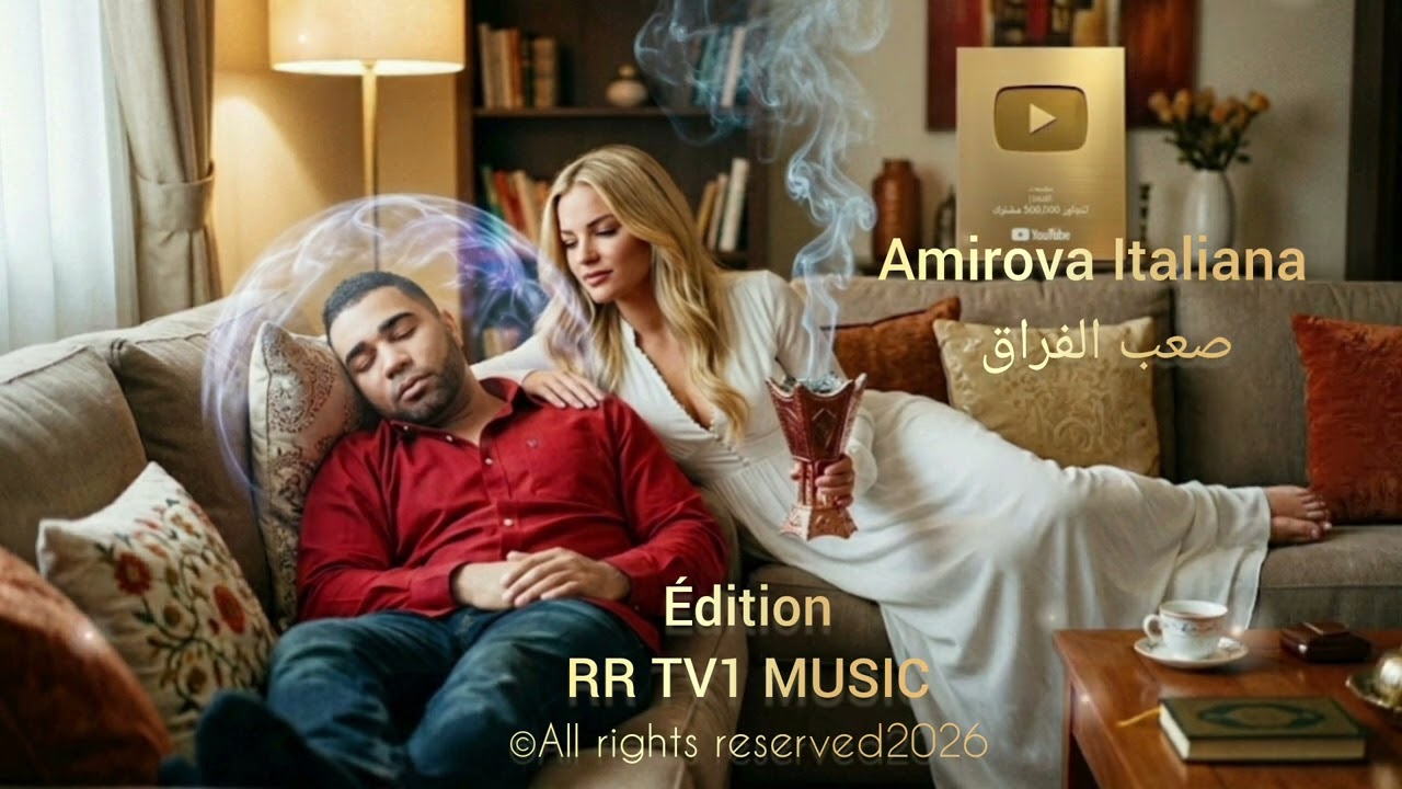 Amirova Italiana (Official Music) صعب الفراق Album 4/7(همسة من صوتك ترد الروح)
