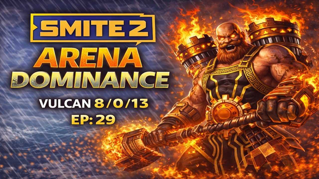 Arena Dominance EP. 29 | Vulcan 8 0 13 | SMITE 2