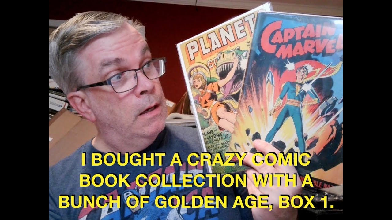 I Bought a Crazy Comic Book Collection with a Bunch of Golden Age