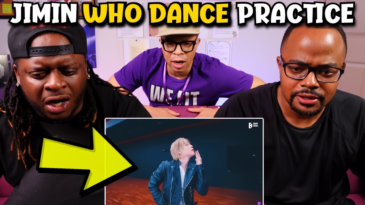 Dancers React to Jimin 'Who' Dance Practice!!