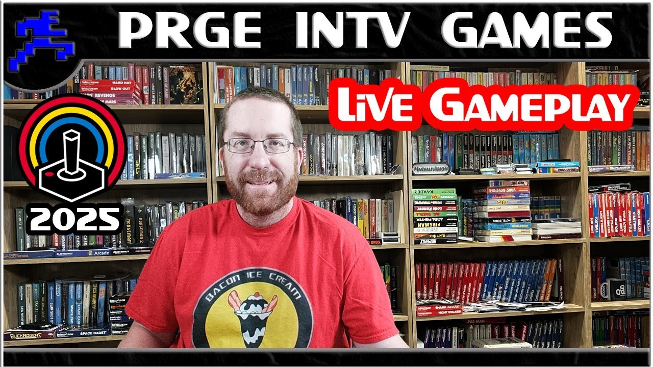 Intellivision Live Gameplay - PRGE 2025 Games