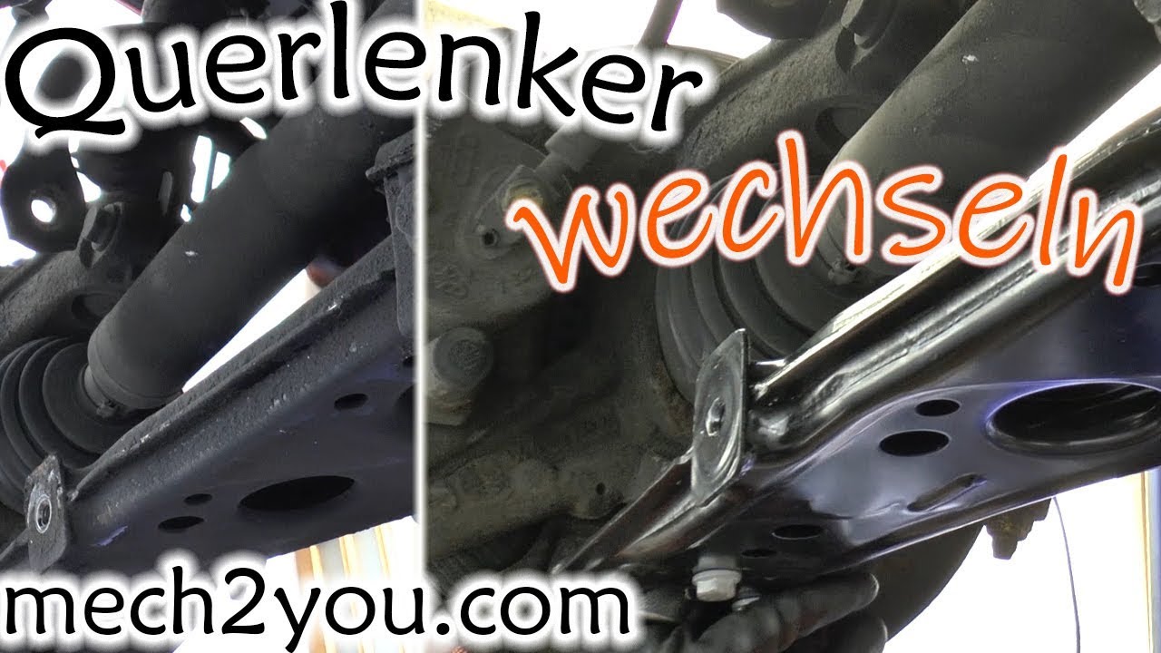 🛠️ Querlenker wechseln beim Skoda Octavia | Querlenkerbuchse ausgeschlagen | DIY Auto | mech2you