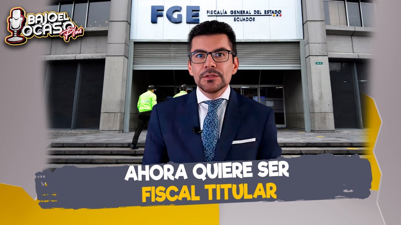 🔴 #EnVIVO | Ahora quiere ser fiscal titular