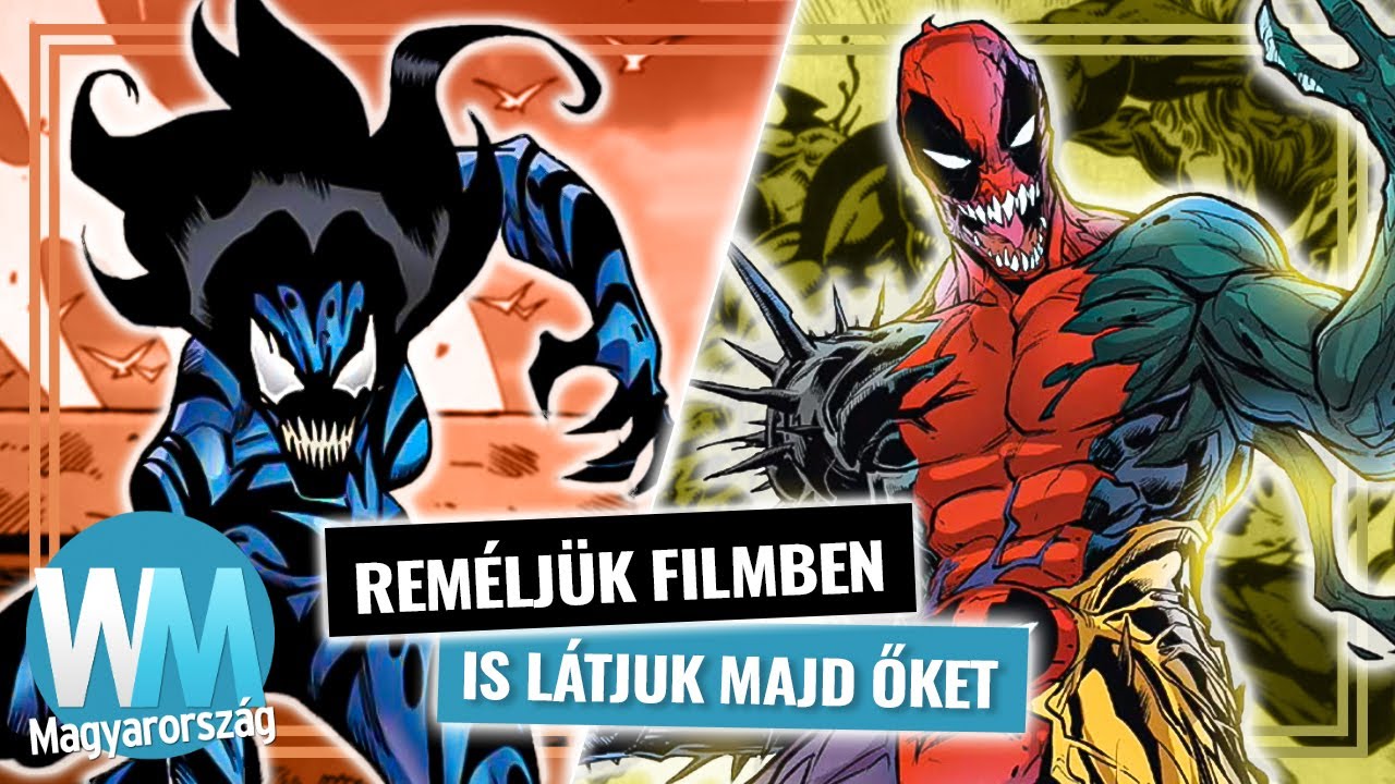 Top 10 legerősebb szimbióta a Marvel világában