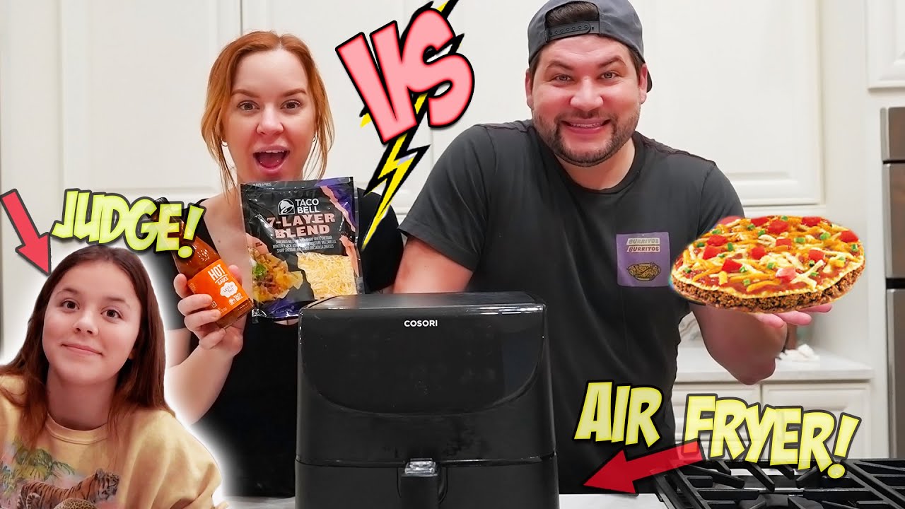 AIR FRYER COOKING CHALLENGE!!