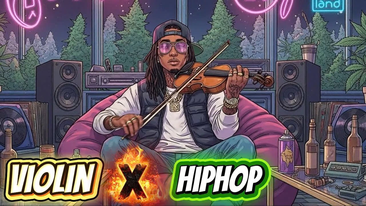 THE SOLOIST IN THE SMOKE - Violin x Hiphop 420 Music for Stoner Soul | Chill Rap Bluesy Vibes