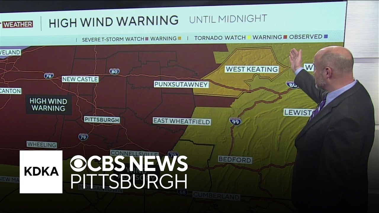 KDKA-TV Evening Forecast (3/13)