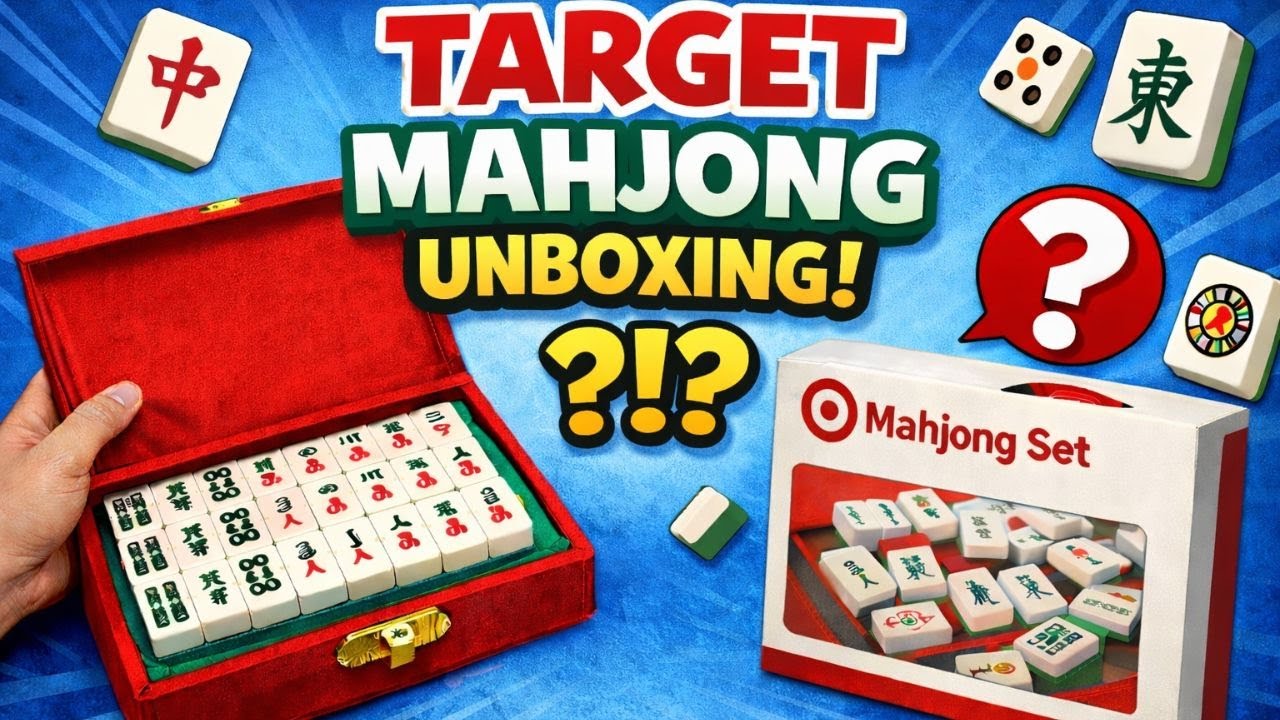 A Beginner's Look at a Mahjong Set from Target