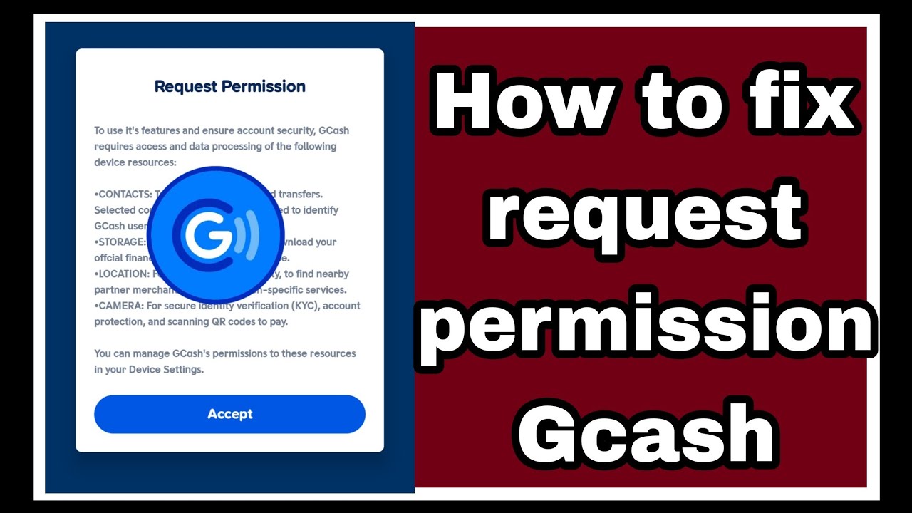 How to fix request permission Gcash problem 2026 | Gcash problem today 2026 | Gcash permission