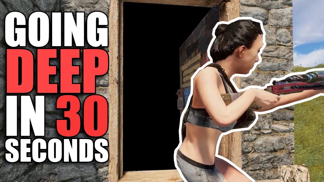 GOING DEEP IN 30 SECONDS | Rust Solo Survival (1 of 3)
