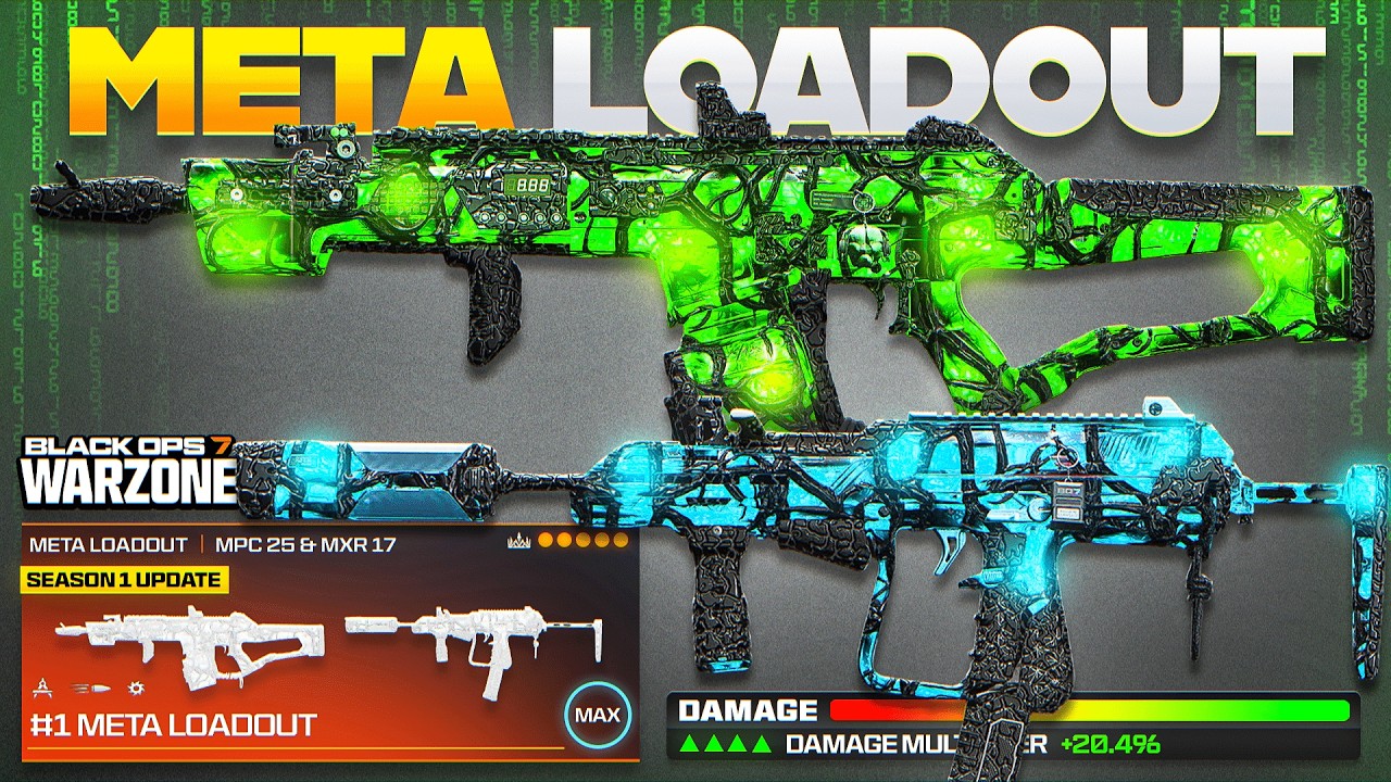 the *NEW* BROKEN META LOADOUT for BO7 WARZONE SEASON 1! (Best Class Loadouts in COD WZ S1)