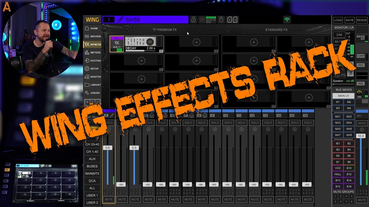 Behringer WING - Effects Rack