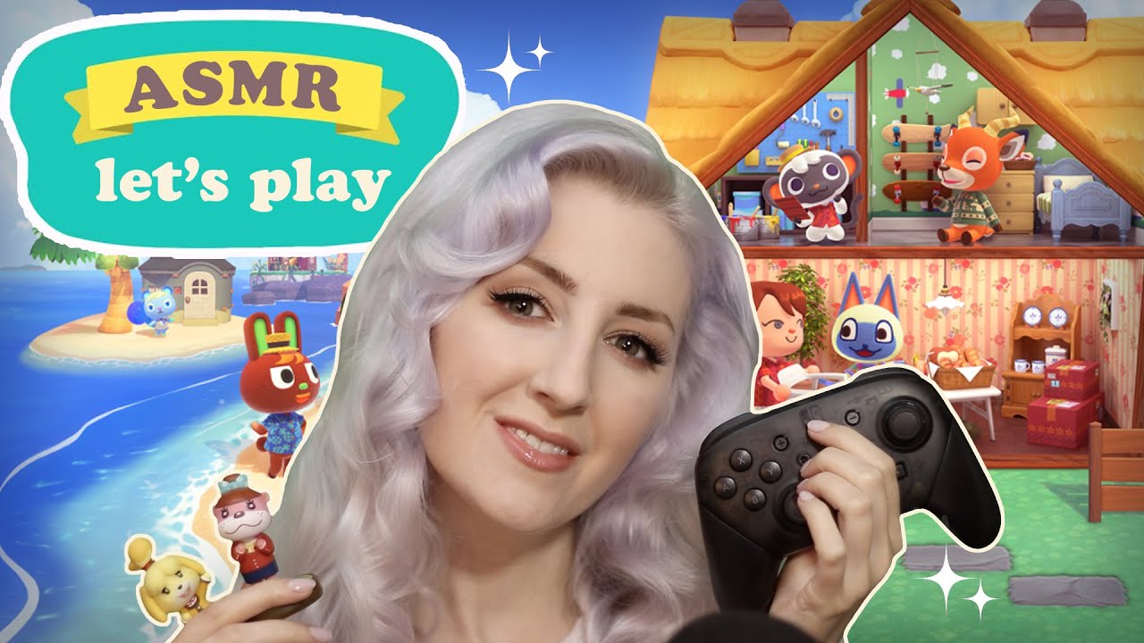 ASMR Let's Play: Animal Crossing Happy Home Paradise NEW DLC (soft spoken)