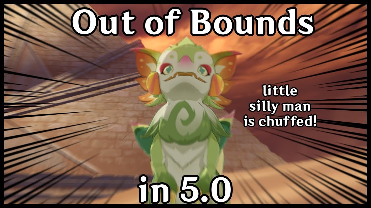 How to do the Out of Bounds glitch in version 5.7 and leaving Natlan as a Saurian! [Genshin Impact]