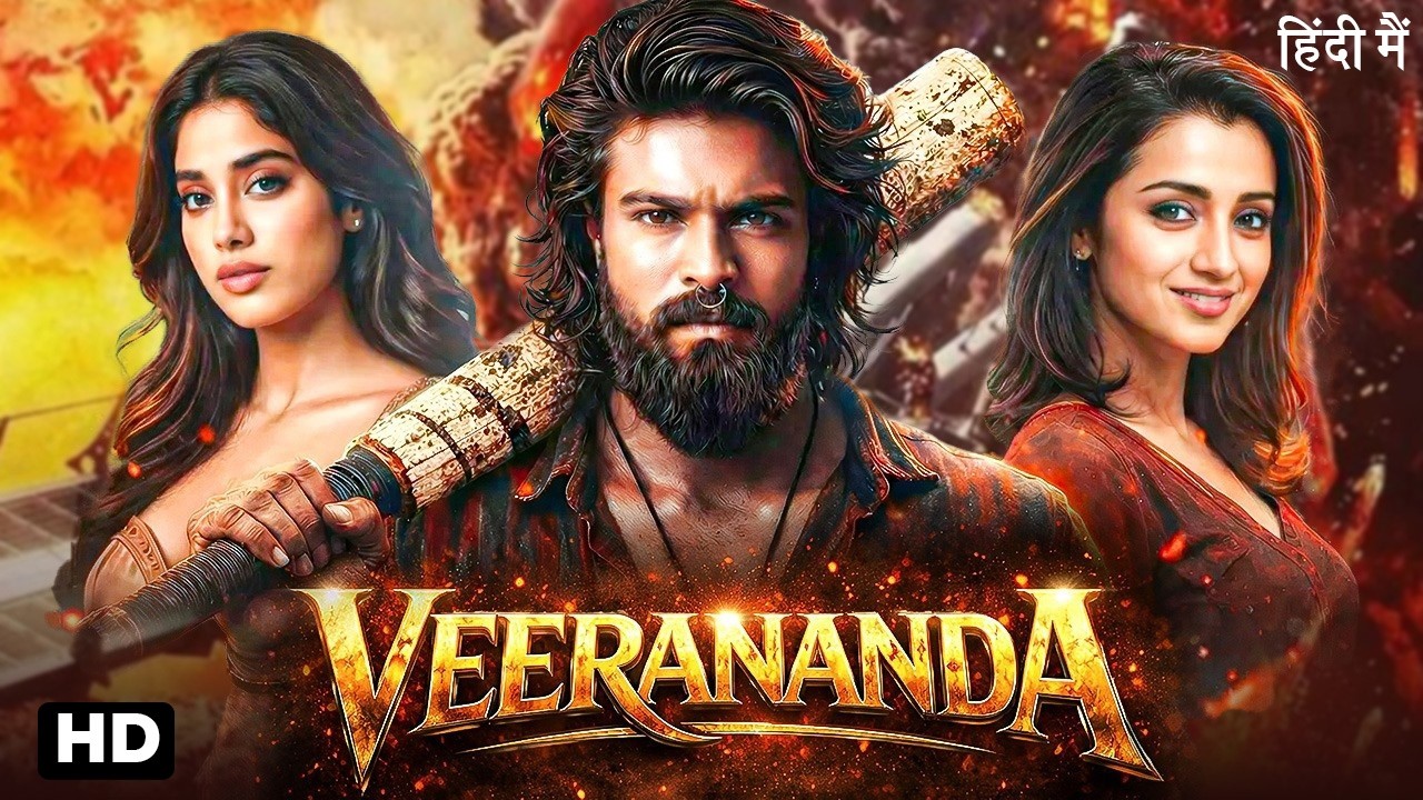 Veerananda - Ram Charan South New 2026 Blockbuster Action Movie In Hindi | Janhvi | Trisha
