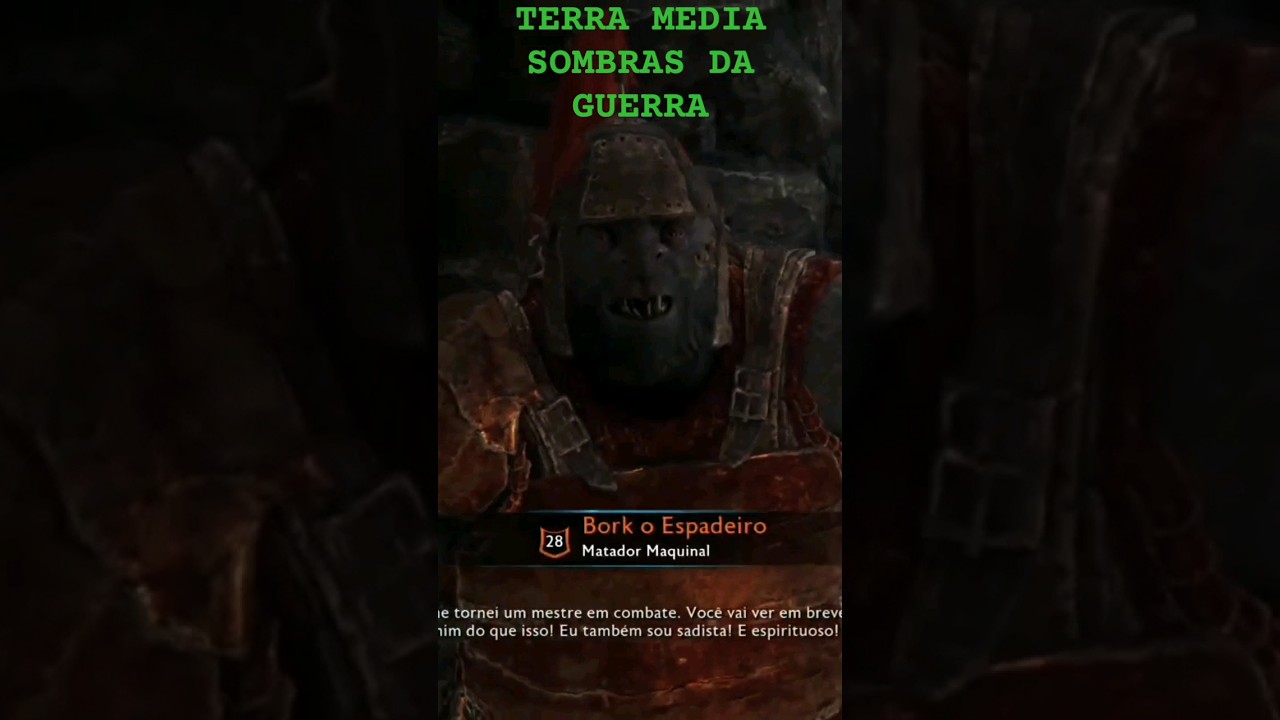 SOMBRAS DA GUERRA ORC CHAMA ETARIEL DE ELFA PORCA#godofwar #short