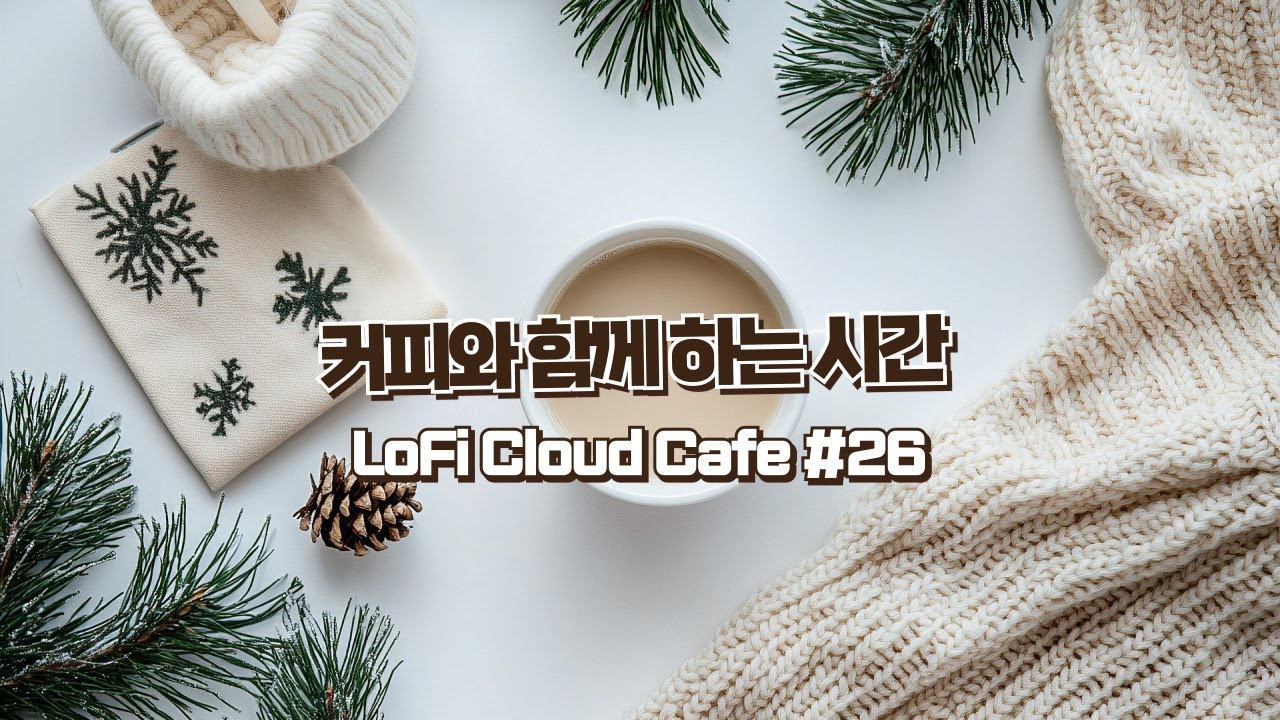[Playlist] Rainy Café Lo-fi ☕ 비 오는 카페에서 듣는 잔잔한 로파이 | Cozy Coffee & Rain Sounds