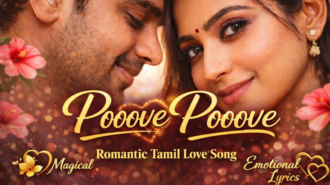 Pooove Pooove – A Heart Touching Tamil Romantic Love Song | Magical Love | Lyrics Video