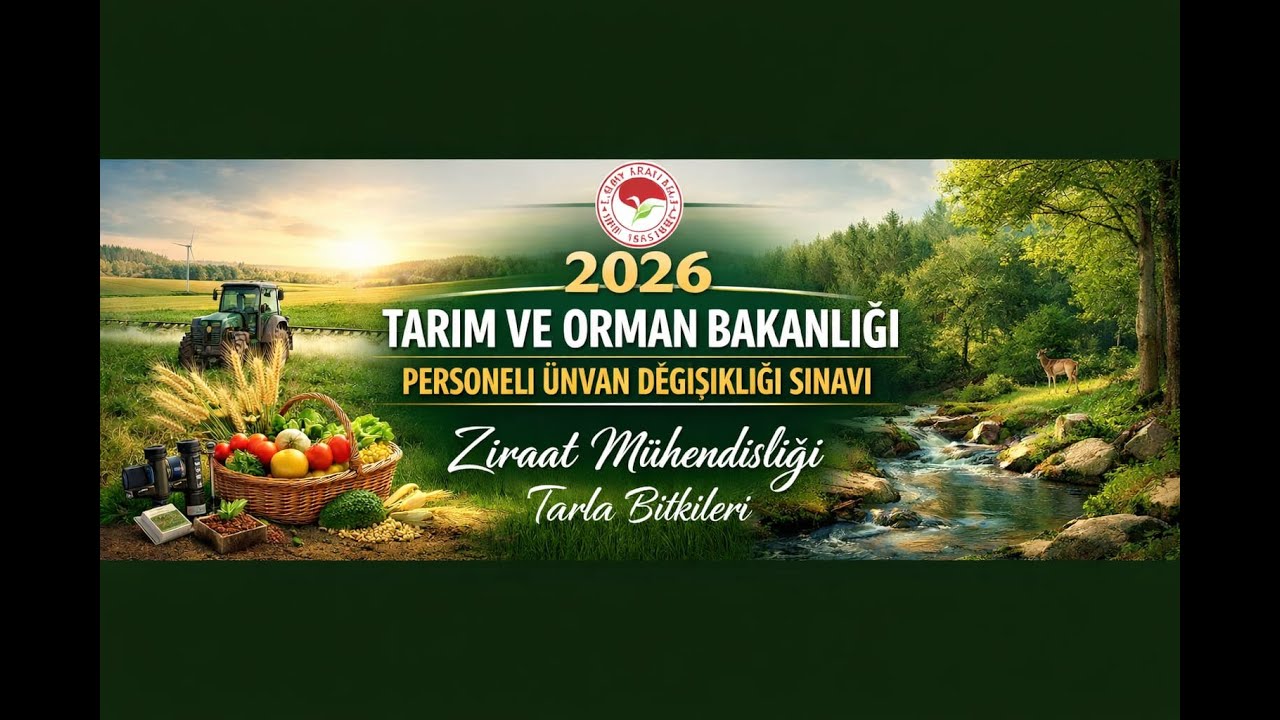 ÜDS Ziraat Mühendisliği TARLA BİTKİLERİ Ders Özeti