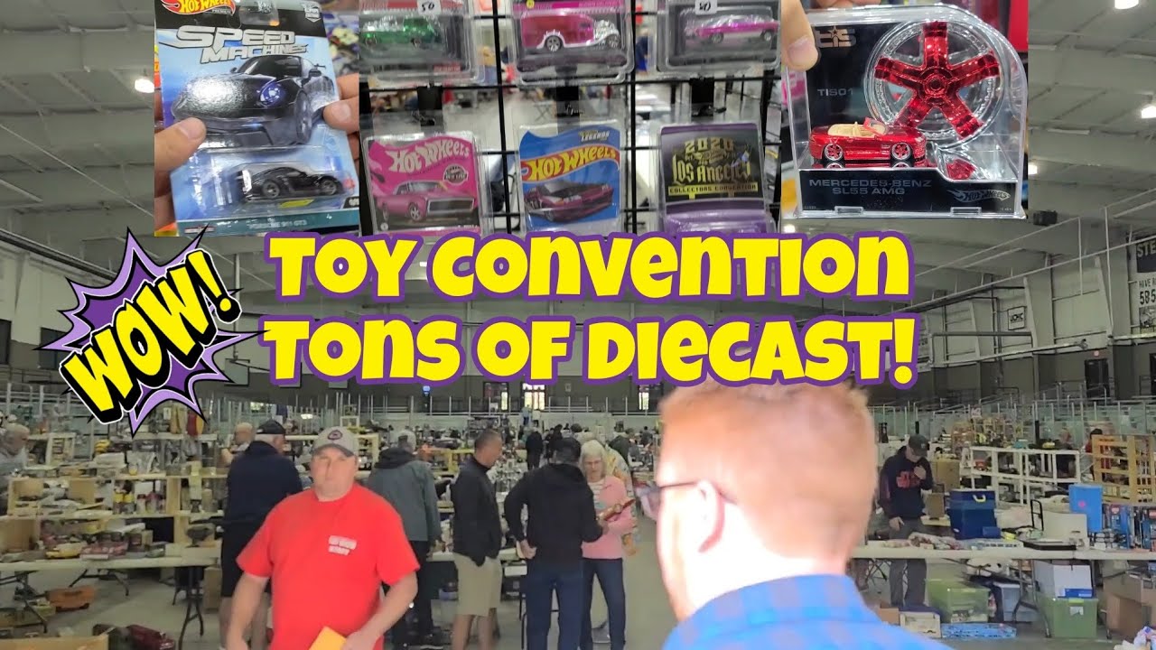 Amazing diecast at The Western NY Toy Show! Me and the boys search for some hard to find Hotwheels!
