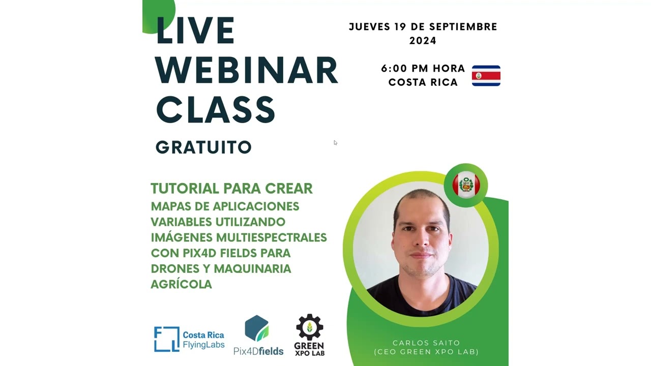 WEBINAR  - APLICACIONES VARIABLES UTILIZANDO IMAGENES SATELITALES