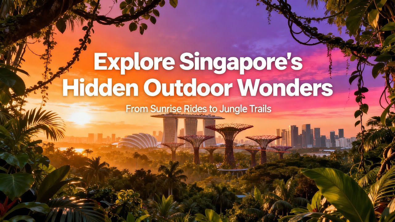 Explore Singapore's Hidden Outdoor Wonders from Sunrise Rides to Jungle Trails