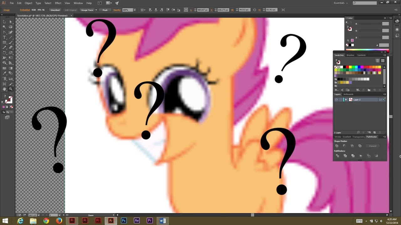 Adobe Illustrator Tutorial #3: Importing Into Flash