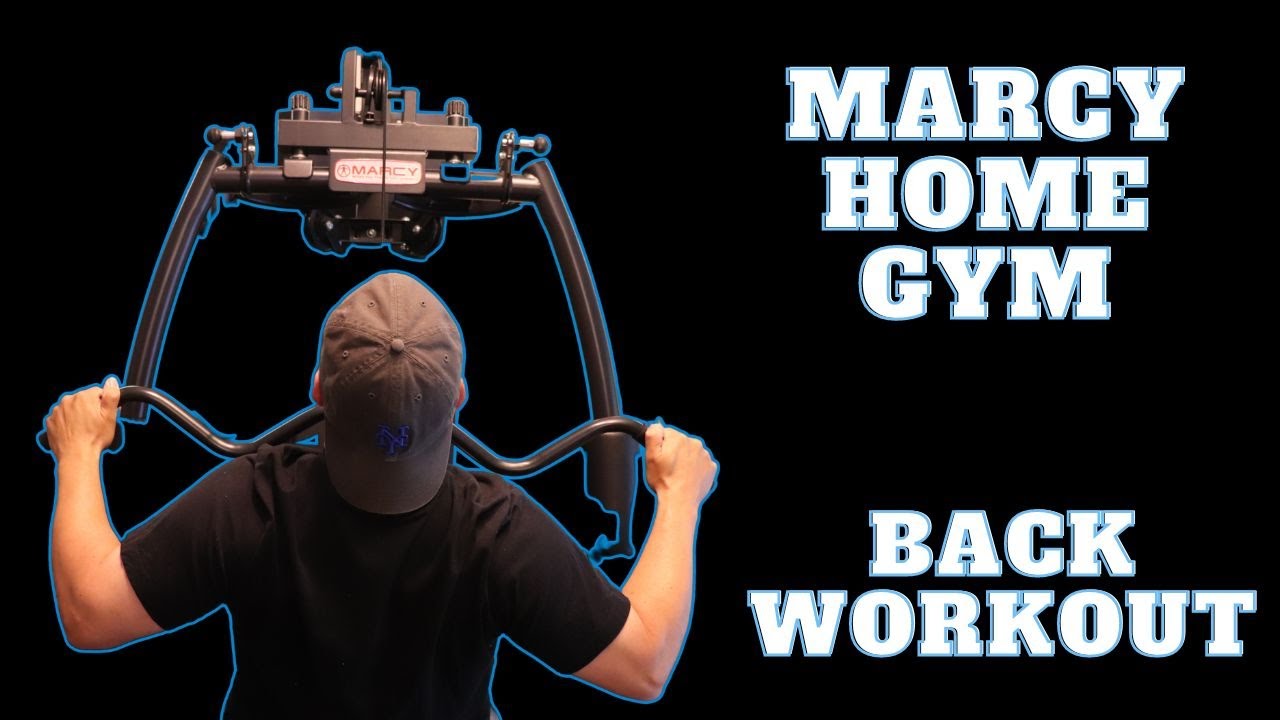 Marcy Home Gym - Back Workout