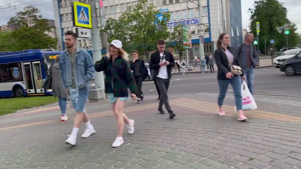 Walking in Brest, May  2021