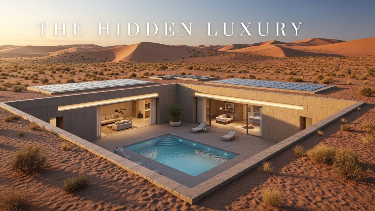 The Most Beautiful Minimalist Underground Home Ever Built