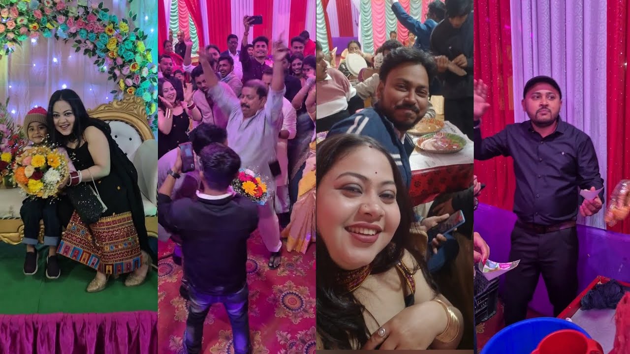 বৌভাতে আমাদের উরাধুরা নাচ 💃 আর আমার Husband এর ফুচকা dance 😍🕺🫶❤️#@HealthyFamilyVlog123 #foryou#fans