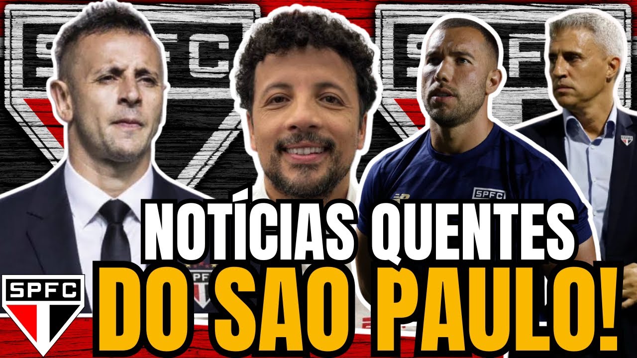🚨ANDRÉ HERNAN TRAZ NOTÍCIAS.QUENTES  DO SPFC 🔥 PACOTÃO DE INFORMAÇÕES NO TRICOLOR I VEJA AGORA!