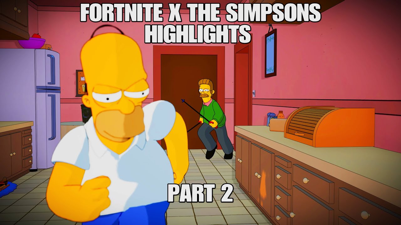 Diddly | Fortnite x The Simpsons Highlights (Part 2)