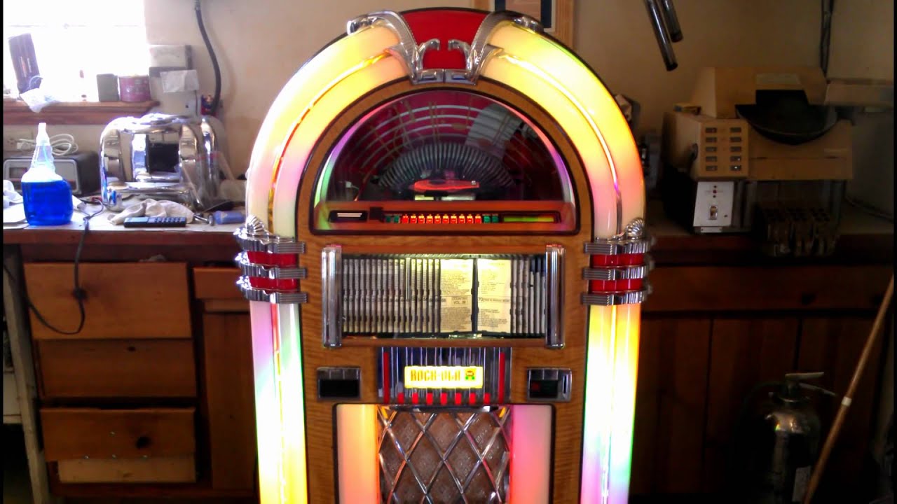 Bob Marley Jammin  Rockola Nostalgic Bubbler Jukebox