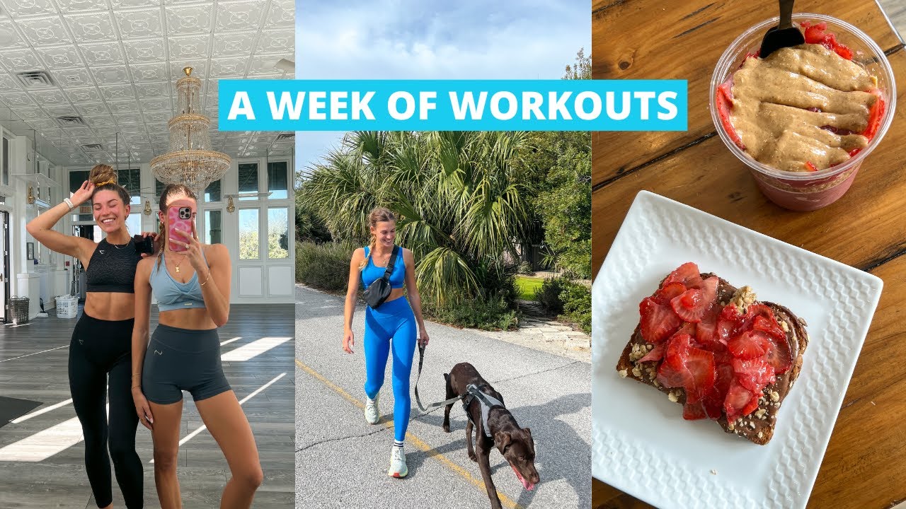 VLOG: workout with me (pilates, hot yoga, gym)