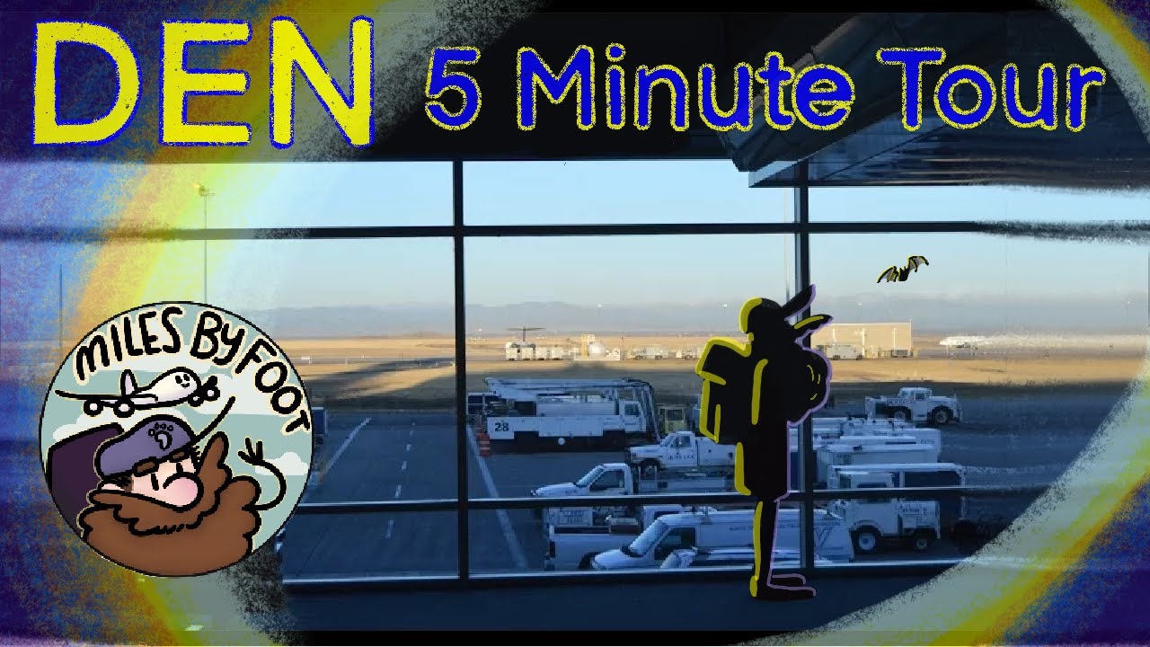 Denver International Airport - A Five-Minute Tour