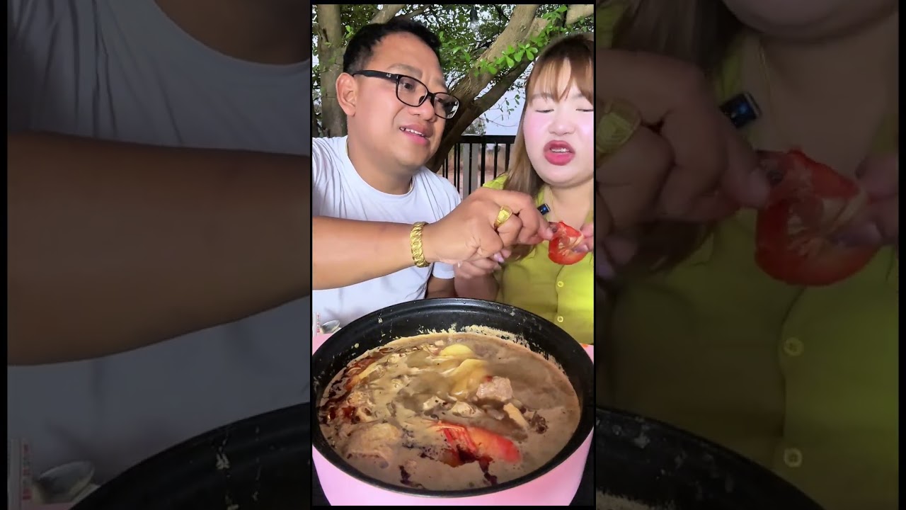 หม่าล่าชาบูหม้อไฟ เนื้อโคขุนหอมๆ กุ้งสุกเนื้อหวานๆ | หนุ่ยเบียร์family