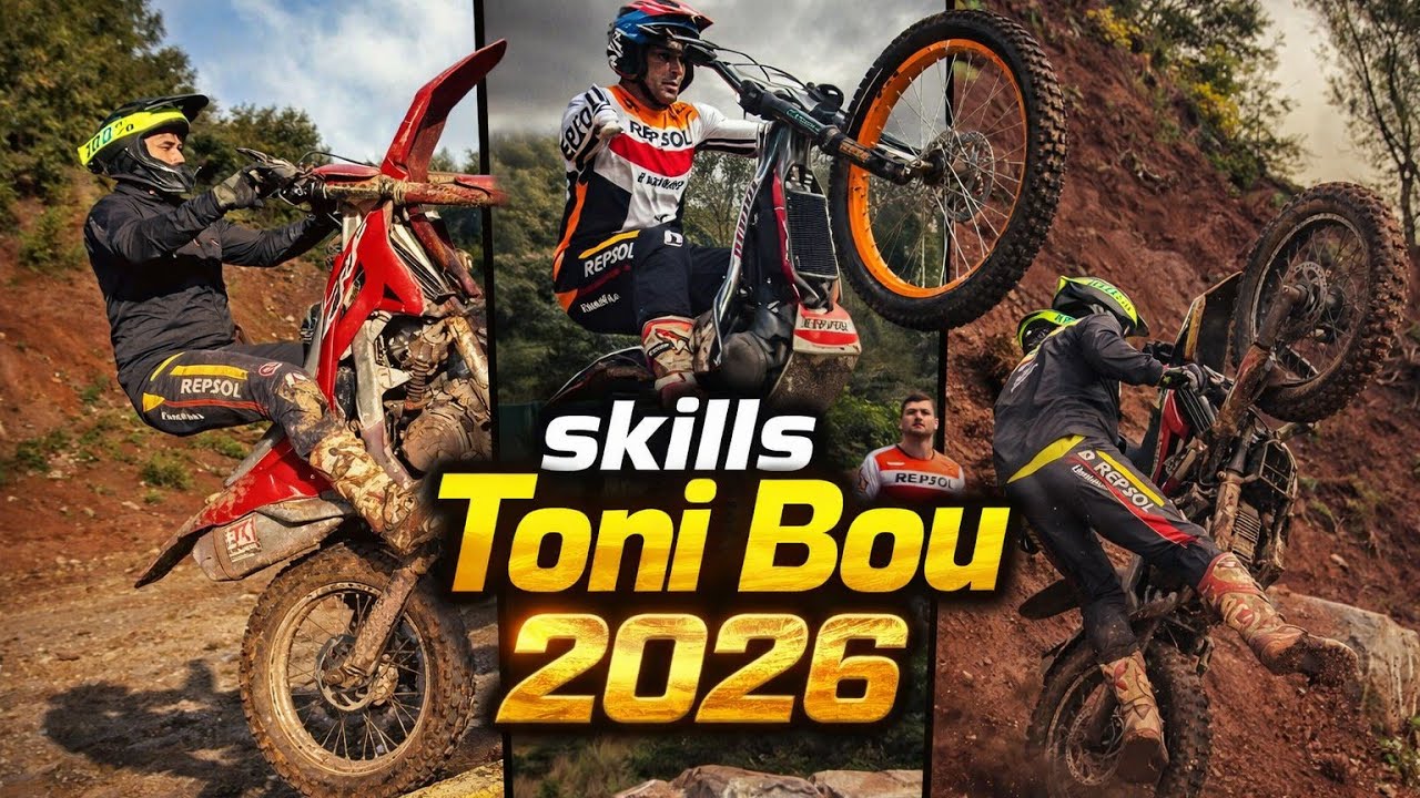 Unbelievable Skills of Toni Bou | Extreme Motorcycle Trials Training