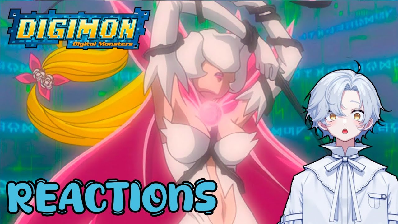 REACTING TO DIGIMON SAVERS | ALL EVOLUTIONS WITH CONTEXT