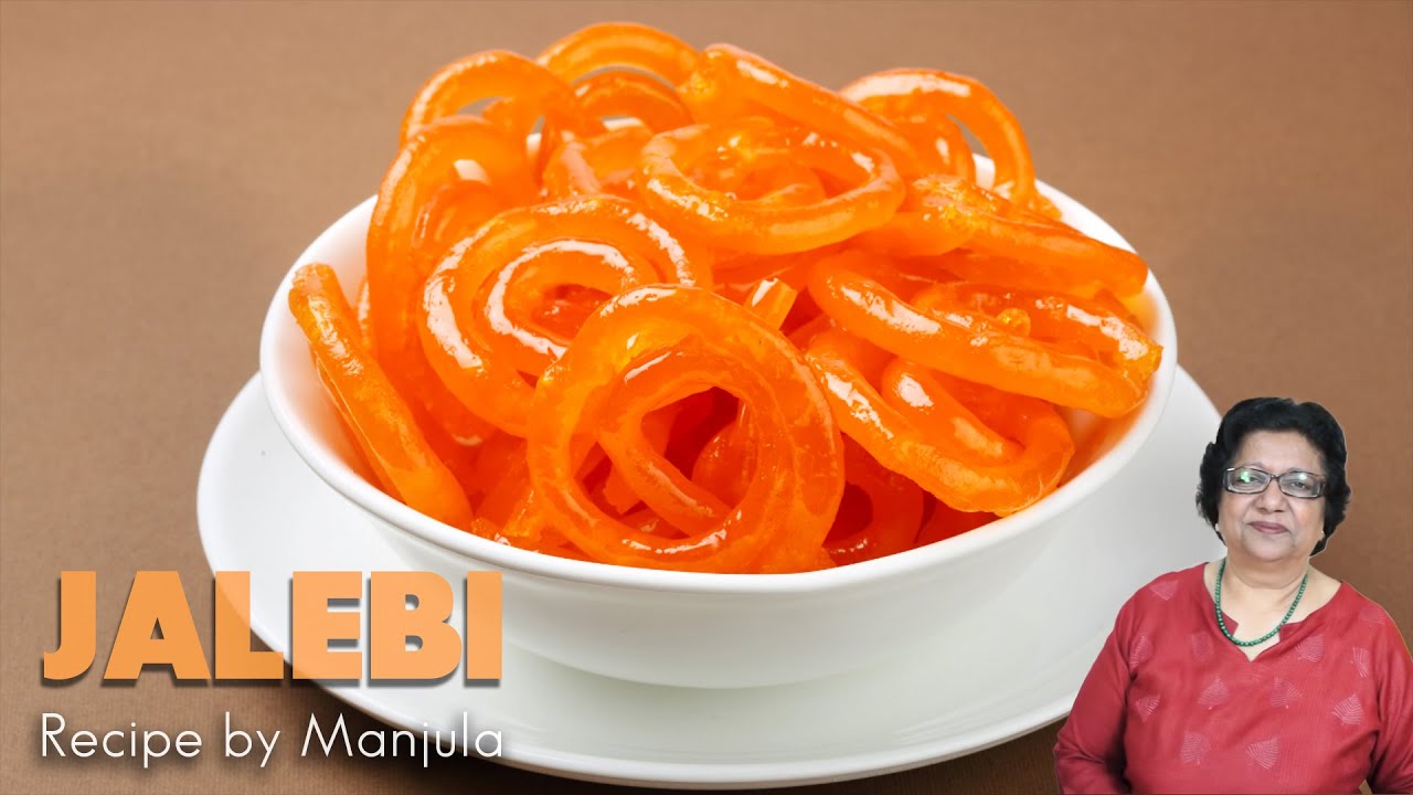 Jalebi Recipe | How to make Jalebi |  by Manjula, Indian Vegetarian Cuisine