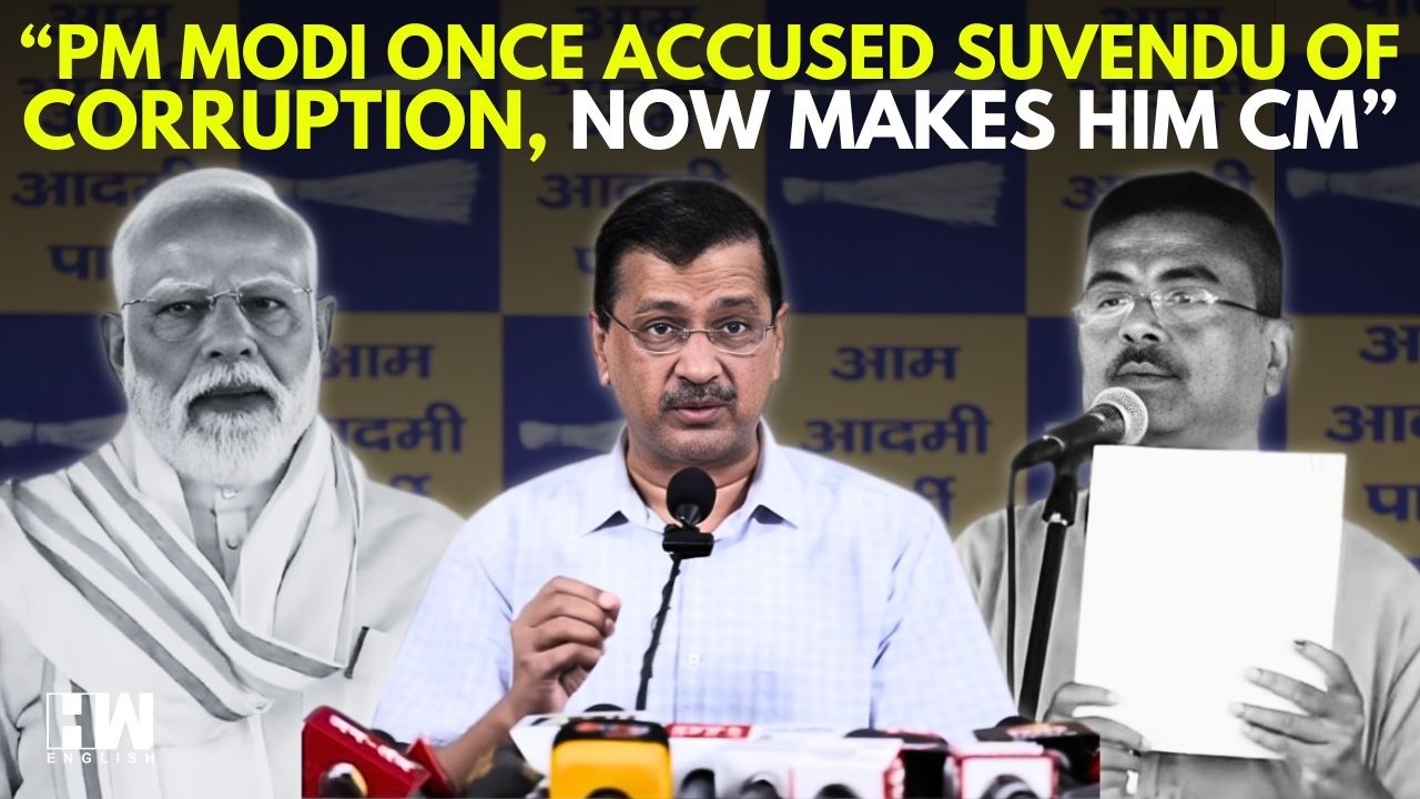 &ldquo;PM Modi Once Accused Suvendu Of Corruption, Now Makes Him CM&rdquo;: Arvind Kejriwal | West Bengal | BJP