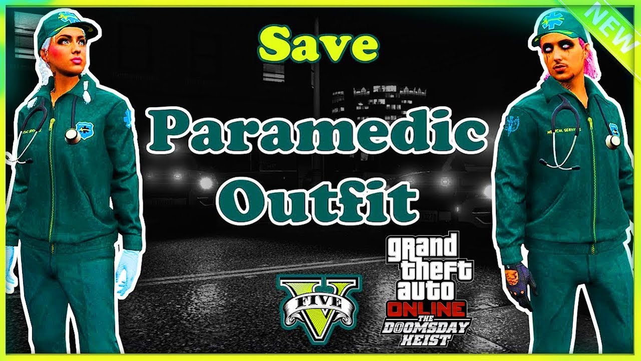 GTA Online - How to Save the Paramedic Outfit
