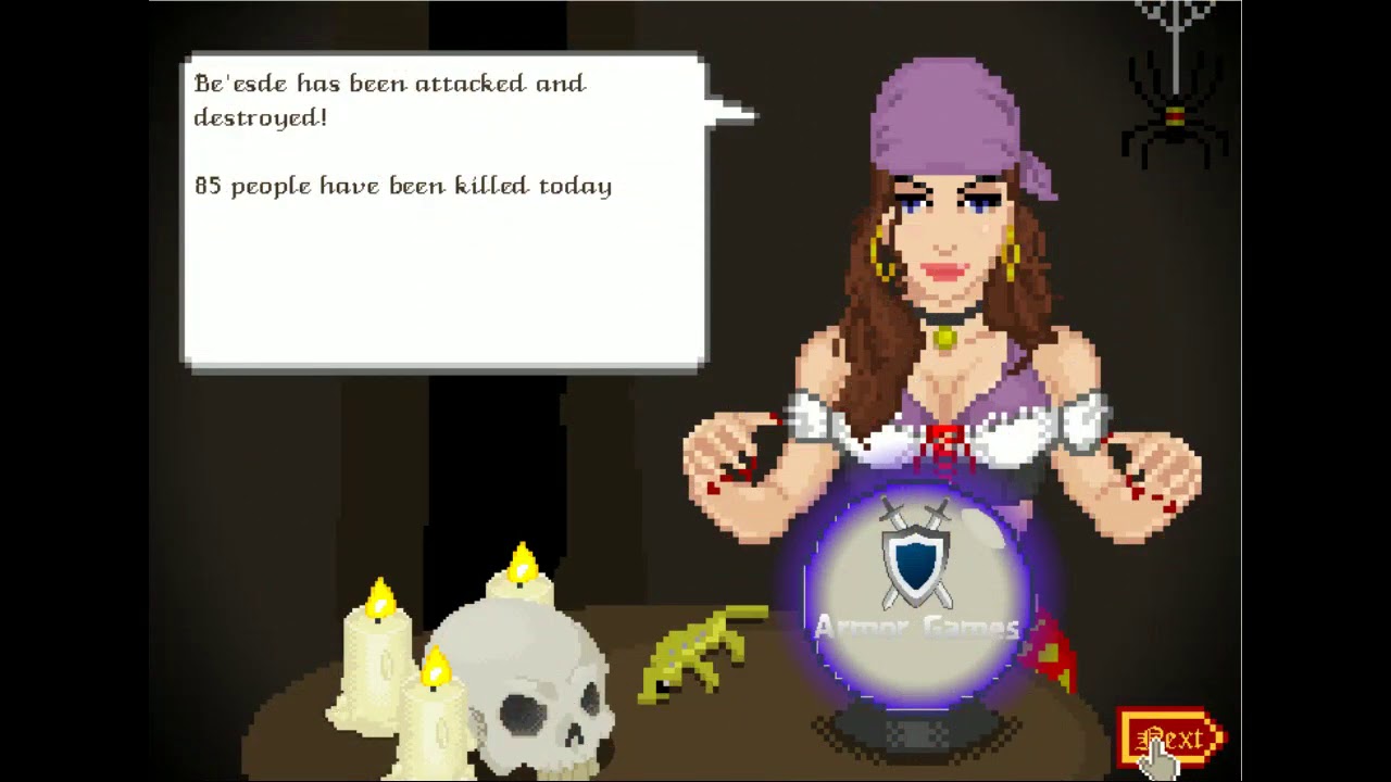 Flash Game︰Necronator