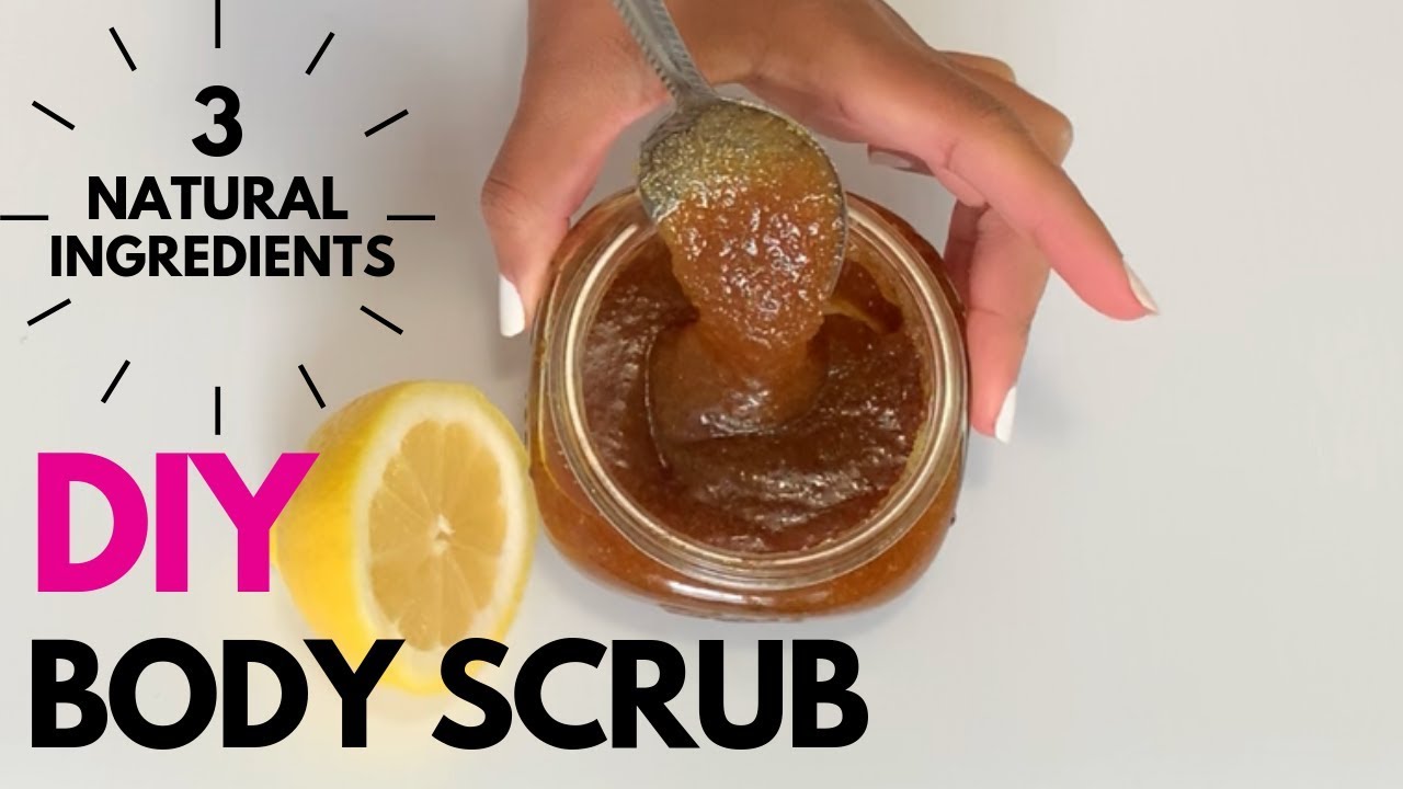 How to Make Exfoliating Body Scrub | DIY