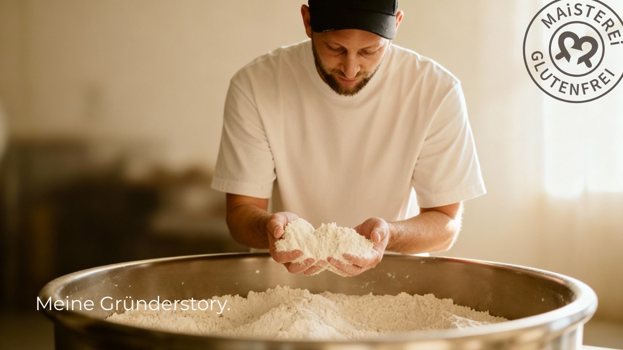 Mit 24 zur eigenen glutenfreien B&auml;ckerei. Meine Gr&uuml;nderstory. Robert Matheis von der Maisterei