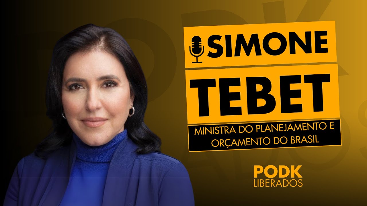 ENTREVISTA | SIMONE TEBET | PODK LIBERADOS | JORGE KAJURU E LEILA DO VÔLEI (30/03/2025)