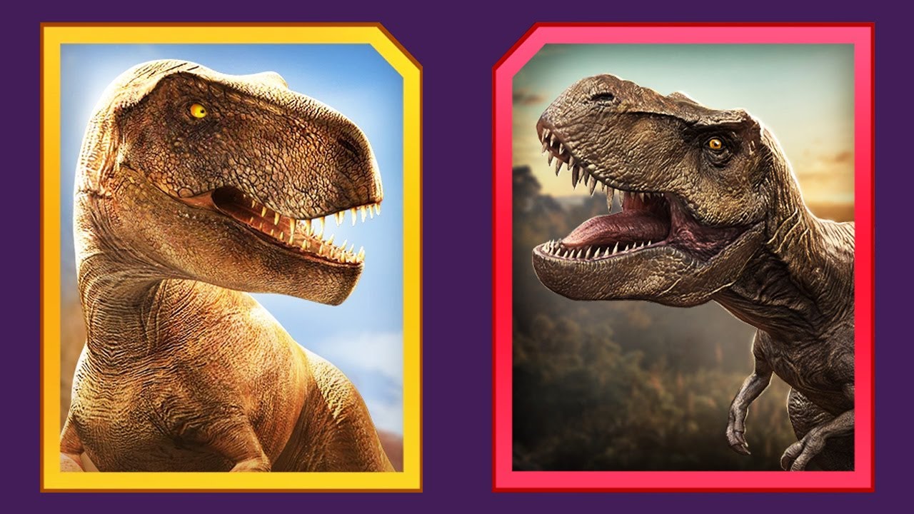 REXY Vs T-REX - Jurassic World Alive