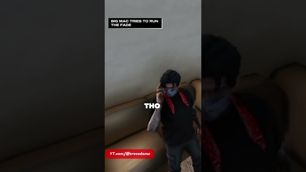 BPS BIG MAC TRIES TO RUN THE FADE WITH OCHO #gta #fivem #hoodrp #newleaf #BSVOcho