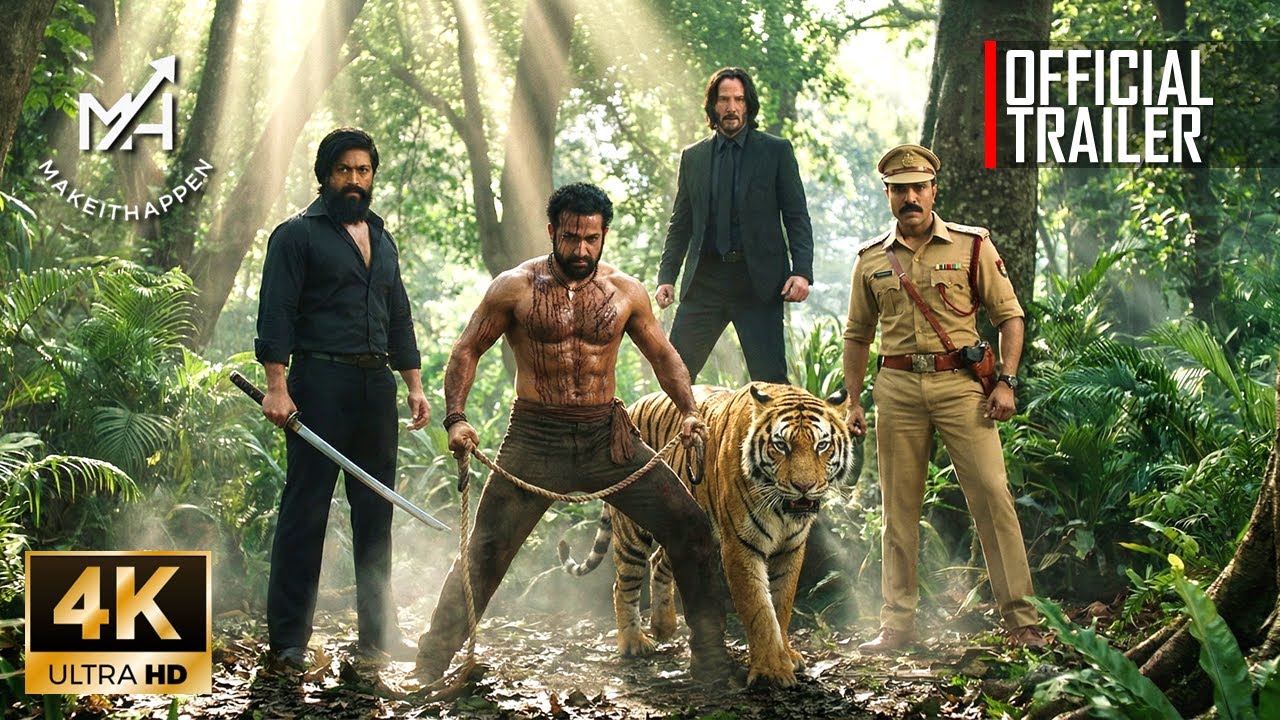 TITANS 🔥| 4K AI TRAILER | Yash × NTR × Ram Charan × Keanu Reeves | Ultimate AI Blockbuster Trailer