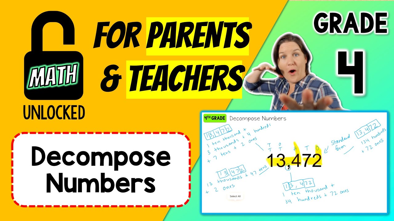 4th | MATH: UNLOCKED | Decompose Numbers